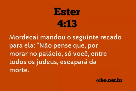 Ester 4:13 NTLH