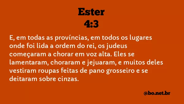 Ester 4:3 NTLH