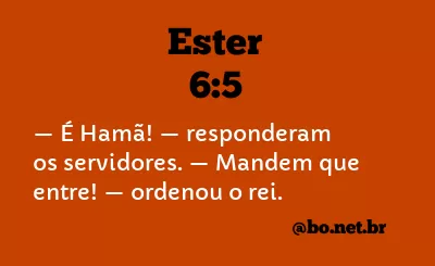 Ester 6:5 NTLH