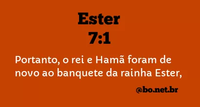 Ester 7:1 NTLH