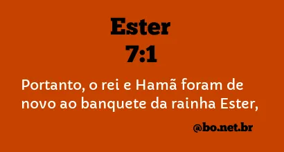 Ester 7:1 NTLH