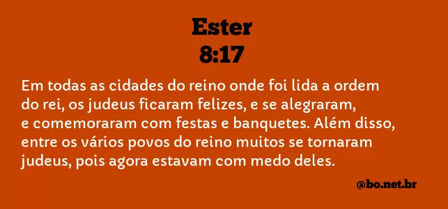 Ester 8:17 NTLH