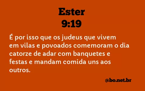 Ester 9:19 NTLH