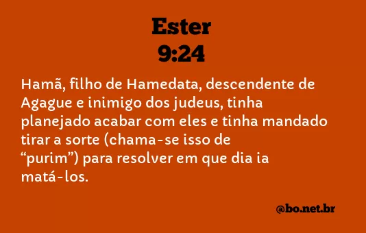 Ester 9:24 NTLH