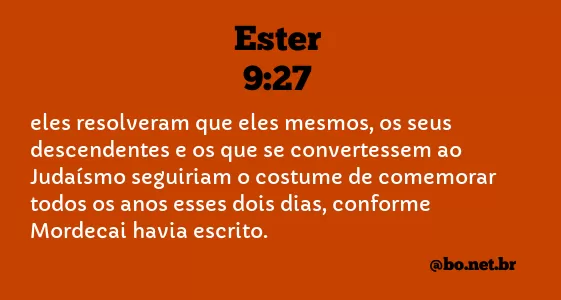 Ester 9:27 NTLH