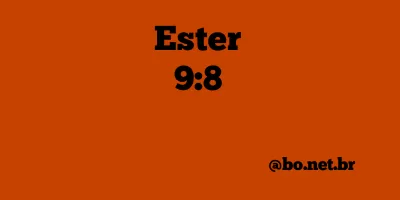 Ester 9:8 NTLH