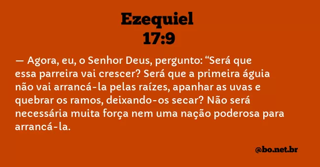 Ezequiel 17:9 NTLH