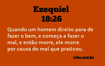 Ezequiel 18:26 NTLH