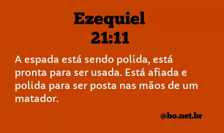 Ezequiel 21:11 NTLH
