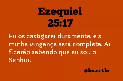 Ezequiel 25:17 NTLH