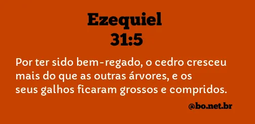 Ezequiel 31:5 NTLH