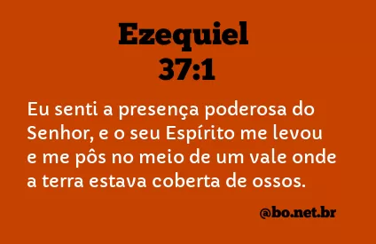 Ezequiel 37:1 NTLH