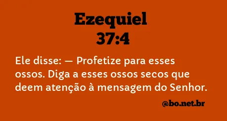 Ezequiel 37:4 NTLH