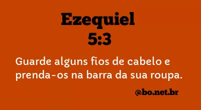 Ezequiel 5:3 NTLH