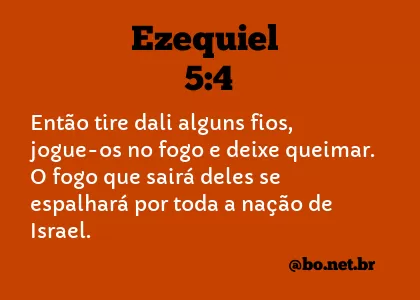 Ezequiel 5:4 NTLH