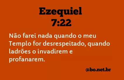 Ezequiel 7:22 NTLH