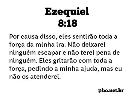 Ezequiel 8:18 NTLH