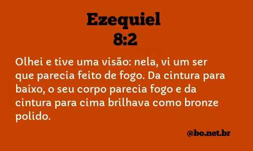 Ezequiel 8:2 NTLH