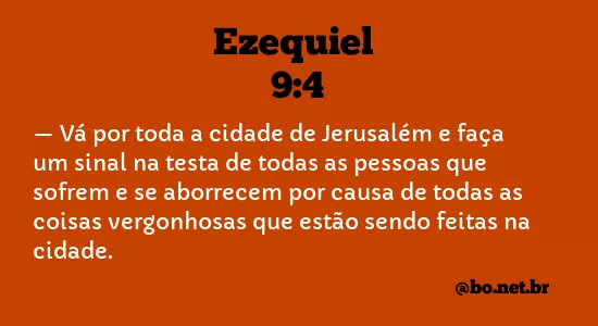 Ezequiel 9:4 NTLH