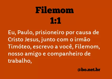 Filemom 1:1 NTLH