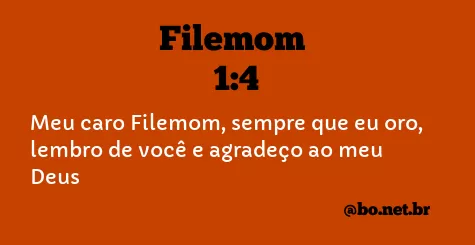 Filemom 1:4 NTLH