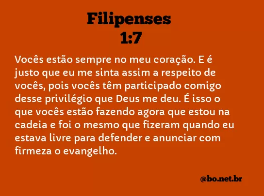 Filipenses 1:7 NTLH