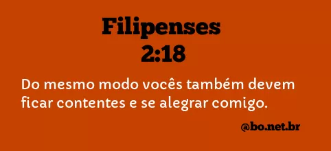 Filipenses 2:18 NTLH