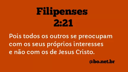 Filipenses 2:21 NTLH