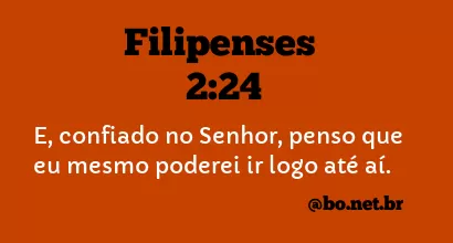 Filipenses 2:24 NTLH