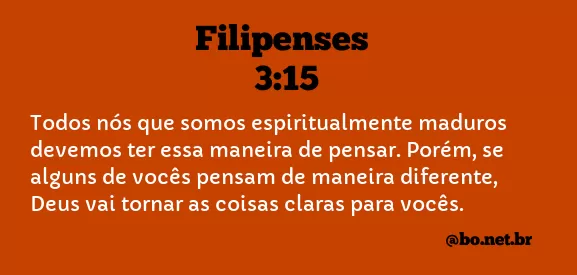 Filipenses 3:15 NTLH