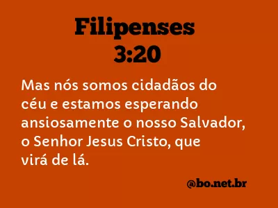 Filipenses 3:20 NTLH