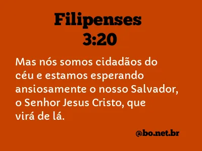 Filipenses 3:20 NTLH