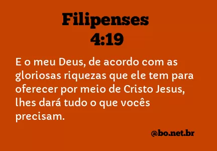 Filipenses 4:19 NTLH