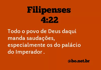 Filipenses 4:22 NTLH