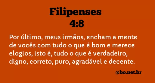 Filipenses 4:8 NTLH