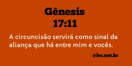 Gênesis 17:11 NTLH