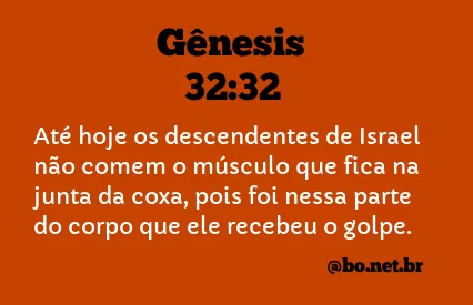 Gênesis 32:32 NTLH