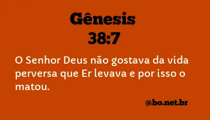 Gênesis 38:7 NTLH