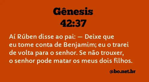 Gênesis 42:37 NTLH