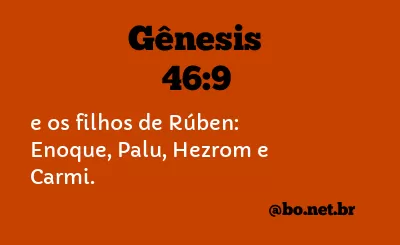 Gênesis 46:9 NTLH