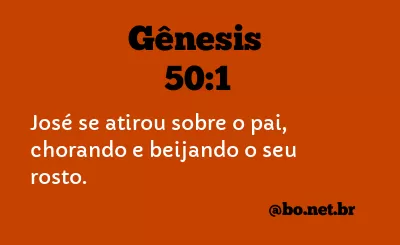 Gênesis 50:1 NTLH