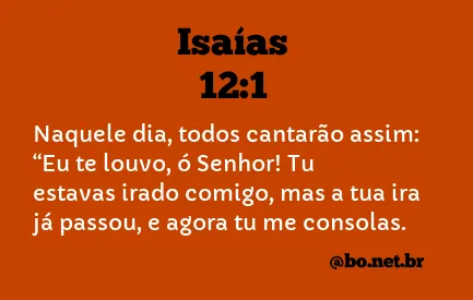 Isaías 12:1 NTLH