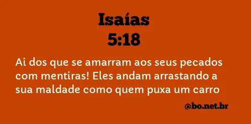 Isaías 5:18 NTLH