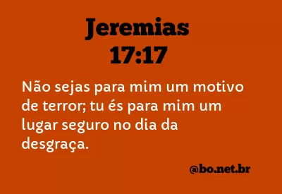 Jeremias 17:17 NTLH