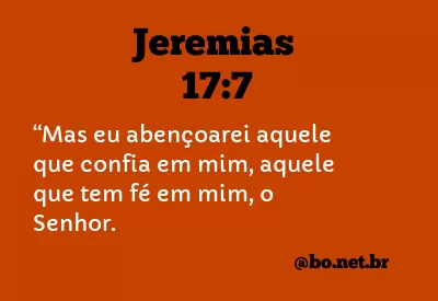 Jeremias 17:7 NTLH