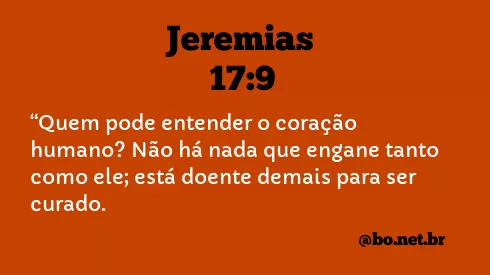 Jeremias 17:9 NTLH