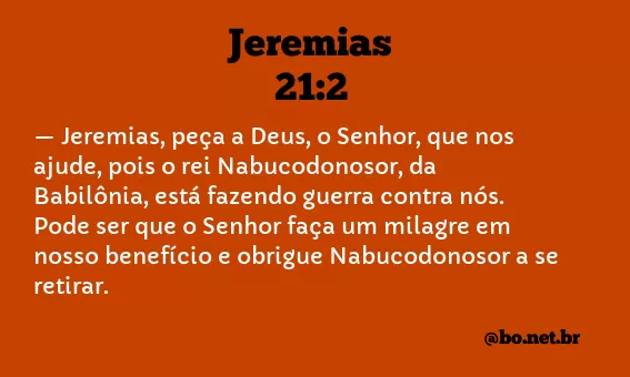 Jeremias 21:2 NTLH