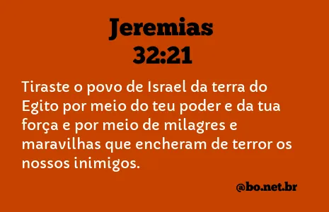 Jeremias 32:21 NTLH