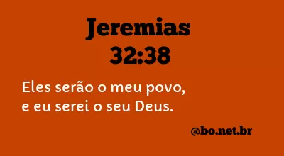 Jeremias 32:38 NTLH