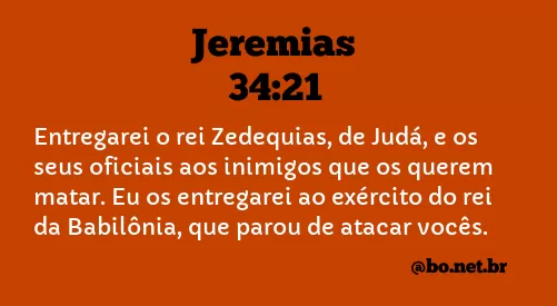 Jeremias 34:21 NTLH